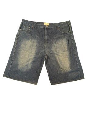 Brooklyn Express Mens Denim Shorts Size 44 Medium Wash Casual Wear Vintage Y2K